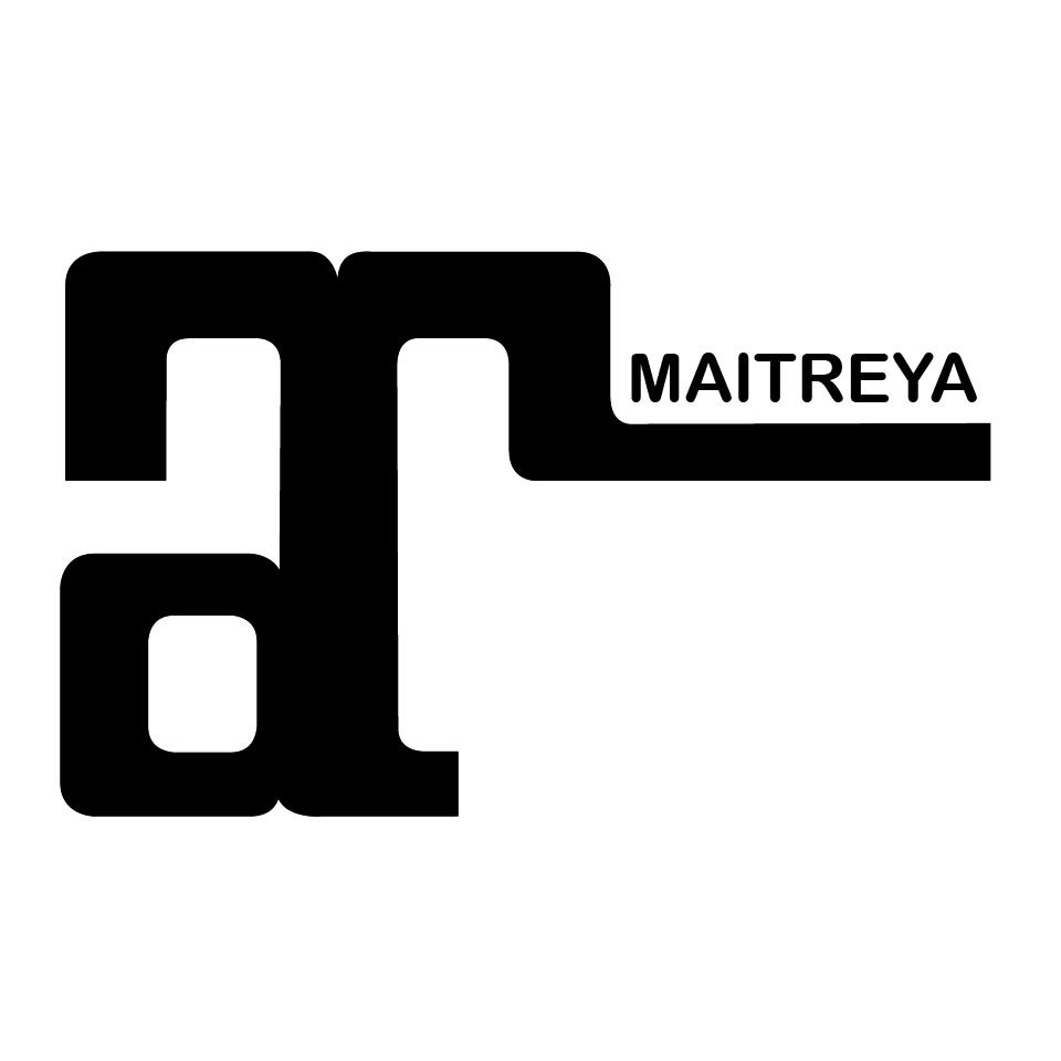 The Maitreya logo in black with a white background.